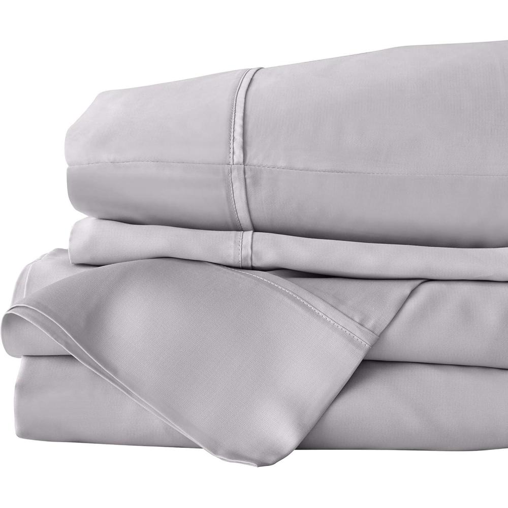 imageTempurPedic Cool Luxury Sheet Set King Silver SconceSilver Sconce