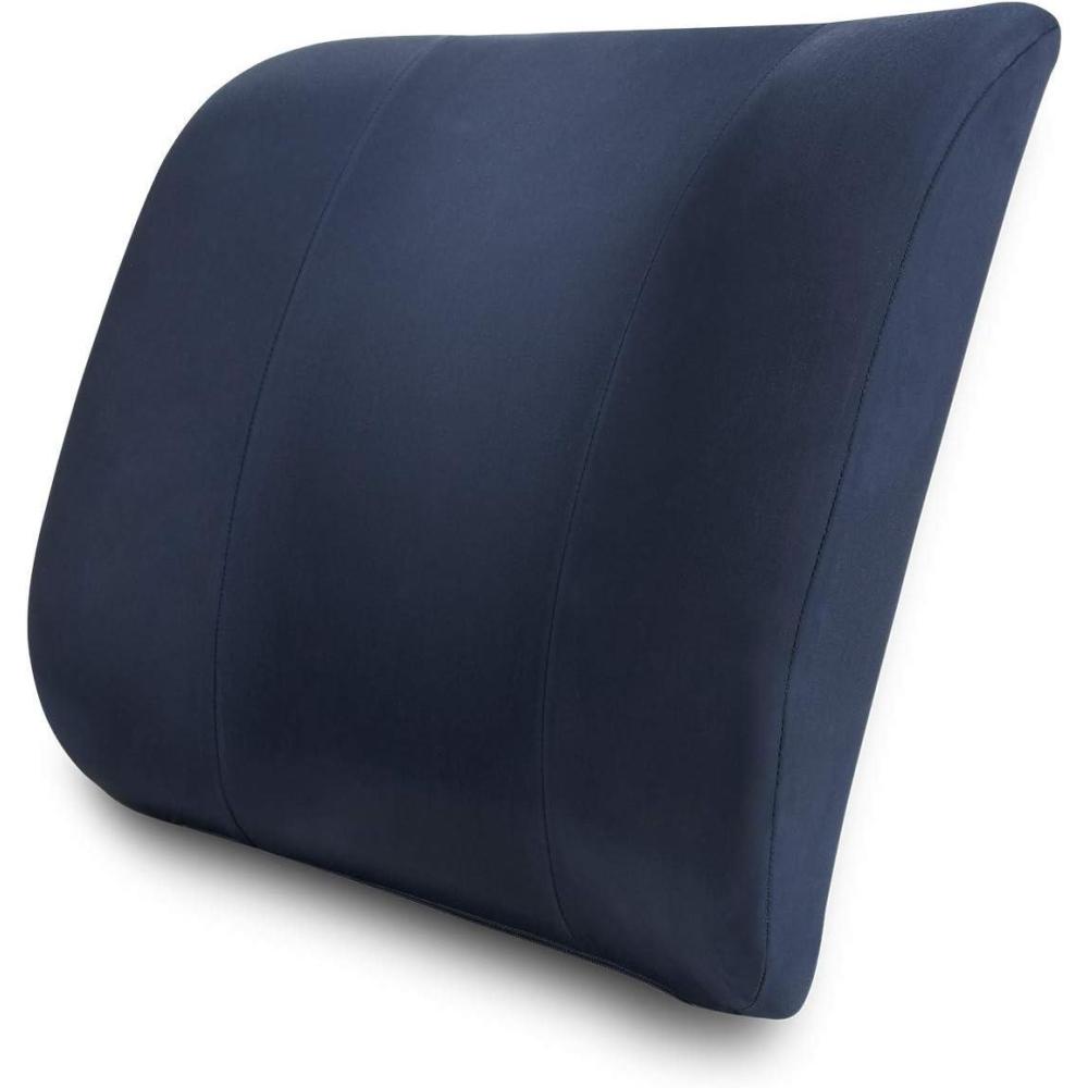 imageTempurPedic Pedic Lumbar CushionFoam Blue 15 X 15 X 4 Inch15 X 15 X 4 Inch