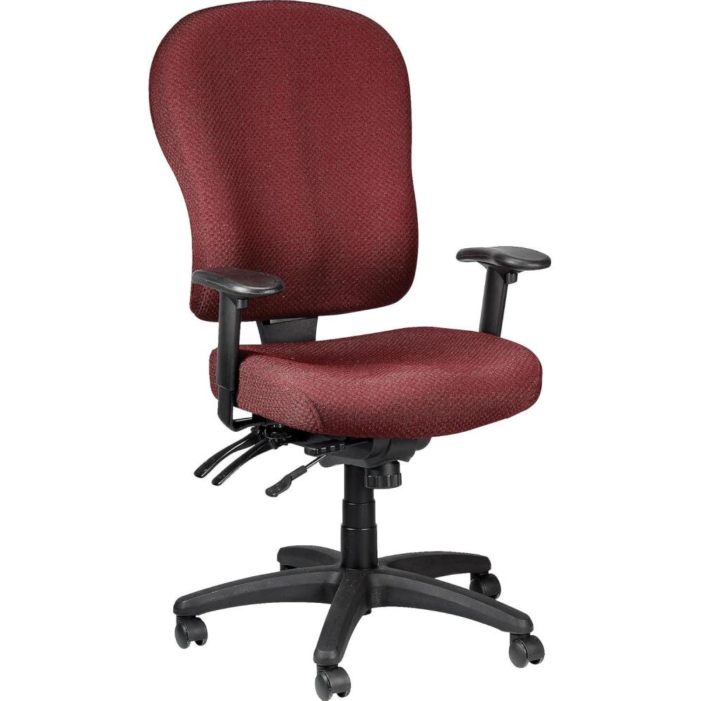 imageTempurPedic TP4000 Ergonomic Fabric MidBack Task Chair Olive TP4000OLIVEBurgundy