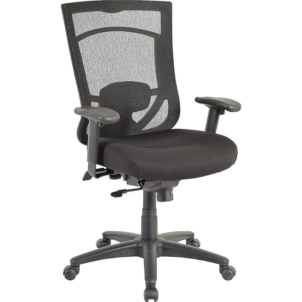 imageTempurPedic TP7000 Mesh Back Fabric Task Chair Black and Cobalt TP7000COBALTCoal