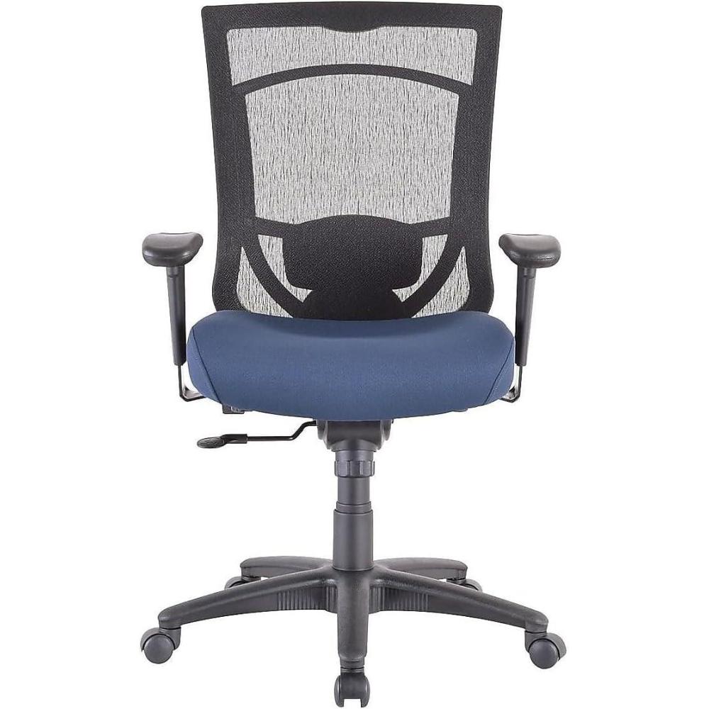 imageTempurPedic TP7000 Mesh Back Fabric Task Chair Black and Cobalt TP7000COBALTCobalt