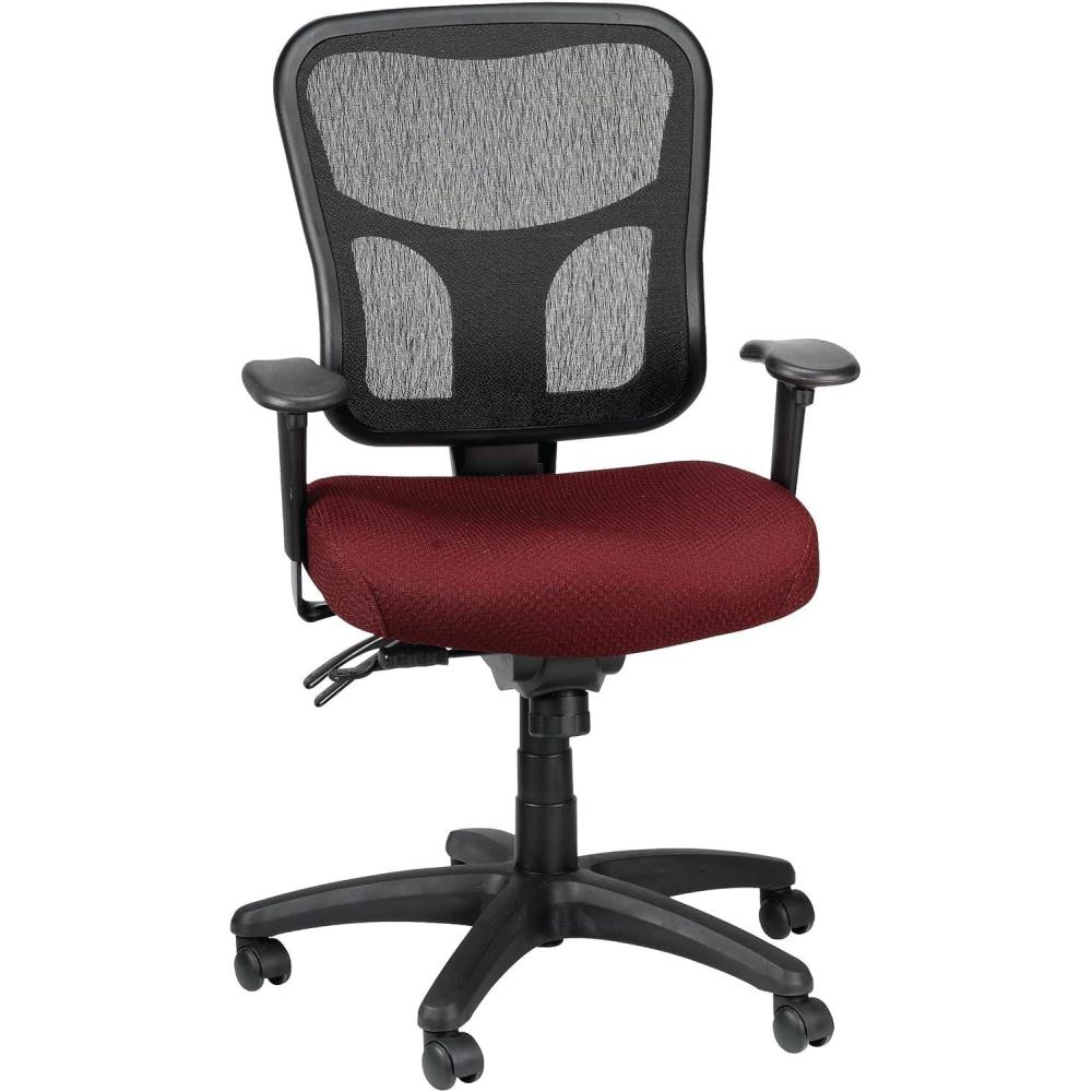 imageTempurPedic TP8000 Mesh Task Chair Burgundy TP8000BURGBurgundy