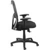 Eurotech Seating Apollo High-Back Swivel Ergonomic Office Chair with TEMPUR® Cushioned Seat and Mesh Back, 360-Degree Swivel Executive Task Office Chair, Black(Original Foam Seat)