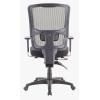 Eurotech Seating Apollo II Multifunction High-Back Swivel Ergonomic Office Chair with TEMPUR® Cushioned Seat and Mesh Back, 360-Degree Swivel Executive Task Office Chair, Black(Original Foam Seat)