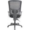 Eurotech Seating Apollo II Multifunction High-Back Swivel Ergonomic Office Chair with TEMPUR® Cushioned Seat and Mesh Back, 360-Degree Swivel Executive Task Office Chair, Black(Upgraded Seat with Authentic TEMPUR-Material)