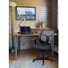 Eurotech Seating Apollo Mid-Back Swivel Ergonomic Office Chair with TEMPUR® Cushioned Seat and Mesh Back, 360-Degree Swivel Executive Task Office Chair, Black(Original Foam Seat)
