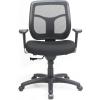 Eurotech Seating Apollo Mid-Back Swivel Ergonomic Office Chair with TEMPUR® Cushioned Seat and Mesh Back, 360-Degree Swivel Executive Task Office Chair, Black(Upgraded Seat with Authentic TEMPUR-Material)