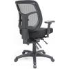 Eurotech Seating Apollo Multifunction Swivel Ergonomic Office Chair with Seat Slider, TEMPUR® Cushioned Seat, and Mesh Back, 360-Degree Swivel Executive Task Office Chair, Black(Upgraded Seat with Authentic TEMPUR-Material)