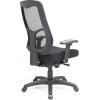 Eurotech Seating Apollo Synchro Swivel High-Back Ergonomic Office Chair with TEMPUR® Cushioned Seat and Mesh Back, 360-Degree Swivel Executive Task Office Chair, Black(Upgraded Seat with Authentic TEMPUR-Material)