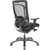 Eurotech Seating Monterey Swivel Ergonomic Office Chair with TEMPUR® Cushioned Seat, Mesh Back, and Synchro Tilt, 360-Degree Swivel Executive Task Office Chair, Black(Upgraded Seat with Authentic TEMPUR-Material)
