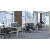 Eurotech Seating Monterey Swivel Ergonomic Office Chair with TEMPUR® Cushioned Seat, Mesh Back, and Synchro Tilt, 360-Degree Swivel Executive Task Office Chair, Black(Original Foam Seat)