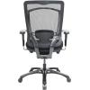 Eurotech Seating Monterey Swivel Ergonomic Office Chair with TEMPUR® Cushioned Seat, Mesh Back, and Synchro Tilt, 360-Degree Swivel Executive Task Office Chair, Black(Upgraded Seat with Authentic TEMPUR-Material)