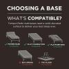 TEMPUR-PEDIC TEMPUR-Adapt 11-Inch Foam Hybrid Mattress, Medium, Queen(.)