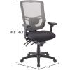 Tempur-Pedic Adjustable Task Chair, Cobalt(Black)