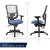 Tempur-Pedic Adjustable Task Chair, Cobalt(Denim)