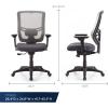 Tempur-Pedic Adjustable Task Chair, Green(Grey)