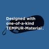 Tempur-Pedic All-Purpose Memory Foam Travel Pillow, Peanut-Shaped Lumbar Pillow for Neck and Back Pressure Relief, Navy(Pillow)