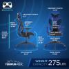 Tempur-Pedic Blaze Auto-Adaptive Ergonomic Gaming Chair with Lumbar Support and 3D Armrest Adjustment, Cooling Racing Style Gaming Chair, Blue(Blue)