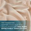 Tempur-Pedic Cool Luxury Sheet Set, Queen, Silver Sconce(Sand Dollar)