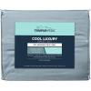 Tempur-Pedic Cool Luxury Sheet Set, Queen, Silver Sconce(Silver Sconce)
