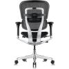 Tempur-Pedic Ergohuman GEN2 Mid Back Ergonomic Office Chair Seat, Adjustable Arms, Seat Height, Tilt Lock and Lumbar Support, Mesh Back, Blue(Black)