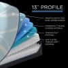 Tempur-Pedic LUXEbreeze 13″ Cooling Memory Foam Mattress with Machine Washable Cover, Cooling Soft Memory Foam Mattress for Pressure Relief, King