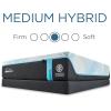 Tempur-Pedic LuxBreeze 2.0 Medium Hybrid, Queen(Blue)