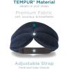 Tempur-Pedic Sleep Mask, One Size, Navy, 1 Count (Pack of 1)