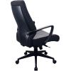 Tempur-Pedic TP300 High-Back Ergonomic Leather Swivel Office Chair, Adjustable Tilt & Height, Black(High Back)