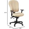 Tempur-Pedic TP4000 Ergonomic Fabric Mid-Back Task Chair, Olive (TP4000-OLIVE)(Beige)
