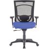Tempur-Pedic TP7000 Mesh Back Fabric Task Chair, Black and Cobalt (TP7000-COBALT)(Blue)