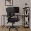 Tempur-Pedic TP8000 Mesh Task Chair, Burgundy (TP8000-BURG)(Black)
