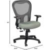 Tempur-Pedic TP9000 Mesh Swivel Task Chair, Olive
