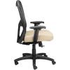 Tempur-Pedic TP9000C Mesh Swivel Task Chair with Tempur Material, Cooling Gel Layer, Adjustable Armrests, and Lumbar Support, Olive(Beige)
