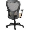 Tempur-Pedic TP9000C Mesh Swivel Task Chair with Tempur Material, Cooling Gel Layer, Adjustable Armrests, and Lumbar Support, Olive(Beige)