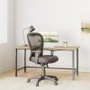 Tempur-Pedic TP9000C Mesh Swivel Task Chair with Tempur Material, Cooling Gel Layer, Adjustable Armrests, and Lumbar Support, Olive(Black)