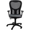 Tempur-Pedic TP9000C Mesh Swivel Task Chair with Tempur Material, Cooling Gel Layer, Adjustable Armrests, and Lumbar Support, Olive(Black Vinyl)