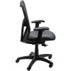 Tempur-Pedic TP9000C Mesh Swivel Task Chair with Tempur Material, Cooling Gel Layer, Adjustable Armrests, and Lumbar Support, Olive(Black Vinyl)