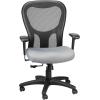 Tempur-Pedic TP9000C Mesh Swivel Task Chair with Tempur Material, Cooling Gel Layer, Adjustable Armrests, and Lumbar Support, Olive(Grey)