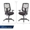 Tempur-Pedic TP944 Adjustable Task Office Desk Chair, Black