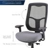 Tempur-Pedic TP944 Adjustable Task Office Desk Chair, Black