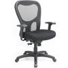 Eurotech Seating Apollo High-Back Swivel Ergonomic Office Chair with TEMPUR® Cushioned Seat and Mesh Back, 360-Degree Swivel Executive Task Office Chair, Black(Upgraded Seat with Authentic TEMPUR-Material)