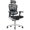 Tempur-Pedic Ergohuman GEN2 Hi Back Ergonomic Office Chair Seat, Synchro-Tilt, Adjustable Headrest, Arm Height Adjustment, Black(Black)