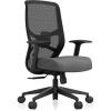 Tempur-Pedic ProTask Executive Task Office Chair with Mesh Back and Built-in Lumbar Support, Height-Adjustable Ergonomic Mesh Office Desk Chair, Grey(Grey)