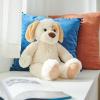 Tempur-Pedic TEMPUR-Plush Puppy Stuffed Animal, White 16 inches(Puppy)
