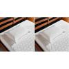 Tempur-Pedic TEMPUR-Protect Pillow Protector, Queen – 28.5″ x 20″, White(Queen (Pack of 2))