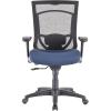 Tempur-Pedic TP7000 Mesh Back Fabric Task Chair, Black and Cobalt (TP7000-COBALT)(Cobalt)