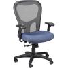 Tempur-Pedic TP9000C Mesh Swivel Task Chair with Tempur Material, Cooling Gel Layer, Adjustable Armrests, and Lumbar Support, Olive(Navy)
