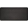 Tempur-Pedic Ultra Comfort Anti-Fatigue Frame Pewter 1′ 8″ x 3′ 6″ Kitchen Floor Mat Cushioned Ergonomic Standing Desk Mat Waterproof Non-Skid Foam(Lattice Black)