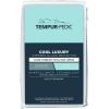 Tempur-Pedic Cool Luxury Zippered Pillow Protector, Standard/Queen, White(Queen)